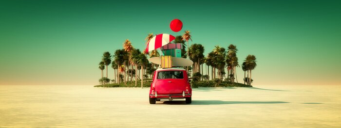 Poster gelukkige vrouw