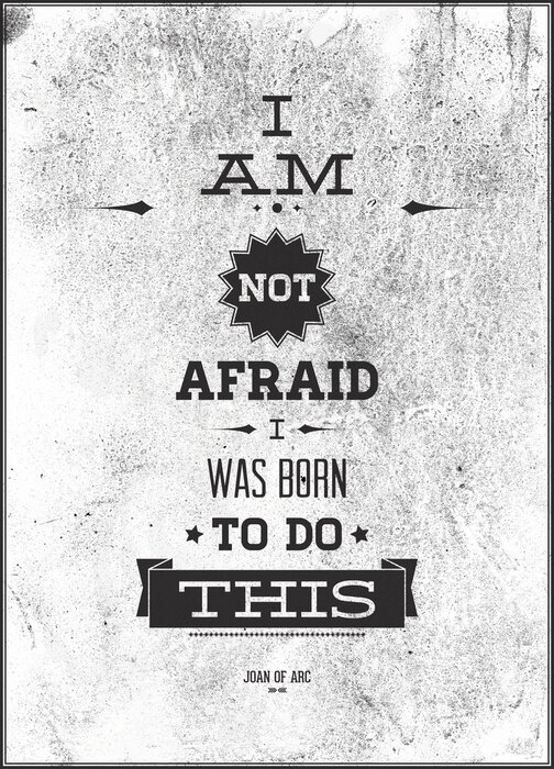 Poster Genieten van de kleine dingen