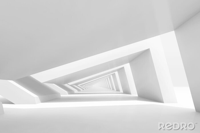 Poster Geometrisch perspectief