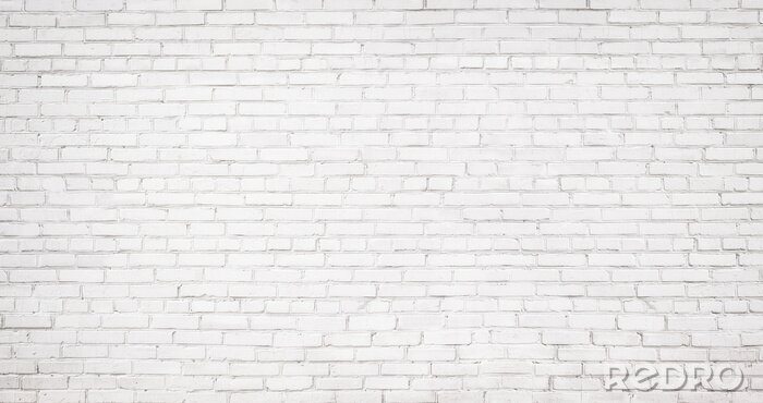 Poster Gewone bakstenen muur