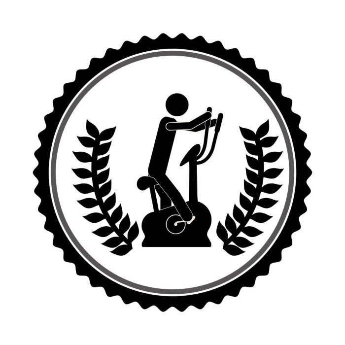 Poster gezondheid en fitness ontwerp