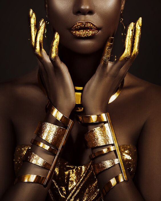 Poster Gouden sieraden