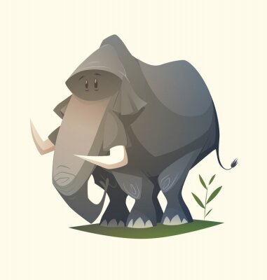 Grappige olifant
