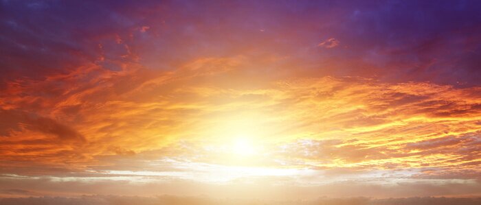 Poster Heldere hemel