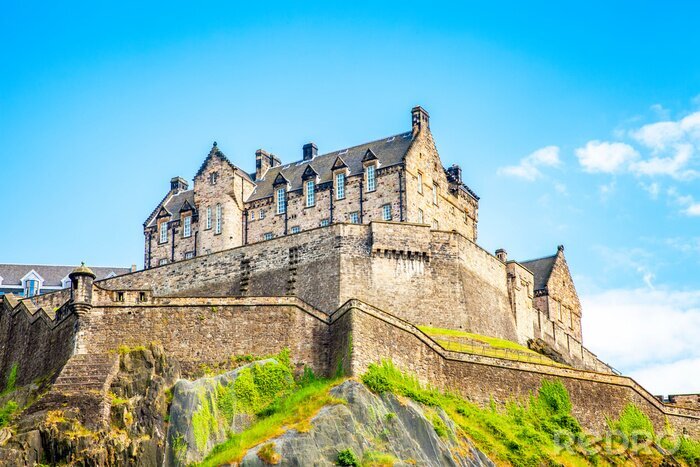 Poster Het kasteel van Edinburgh