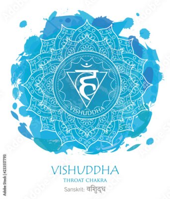 Poster Het vijfde chakra