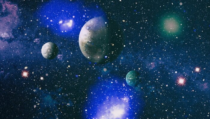 Poster High quality space background. explosion supernova. Bright Star Nebula. Distant galaxy. Abstract image. Elements of this image furnished by NASA.	