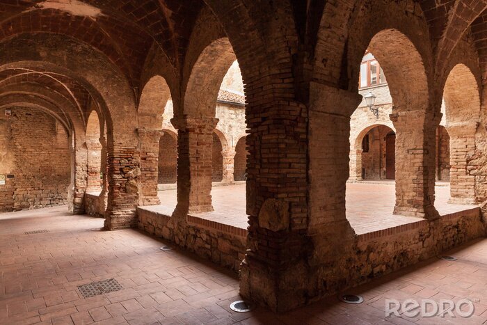 Poster Historische architectuur in Itali?