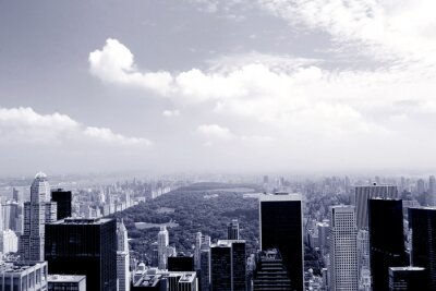 Hotels en hoogbouw met Central Park, New York city