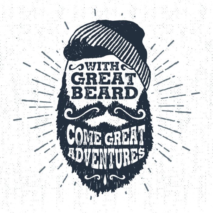 Poster Houthakker illustratie