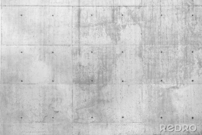 Poster Industriële betonplaten