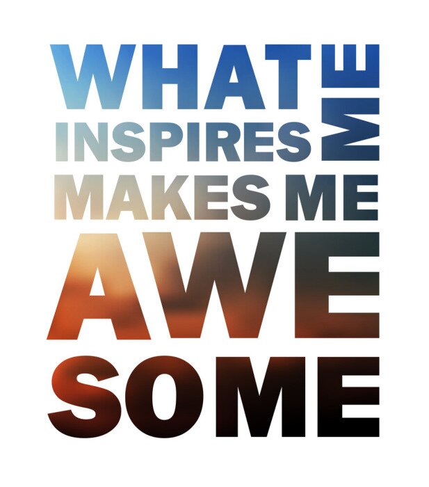 Poster Inspiratie en uniciteit belettering