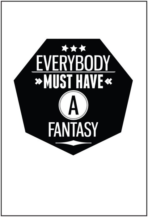 Poster Inspirerend citaat over verbeelding