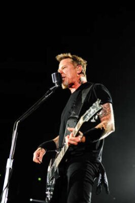 Poster James Hetfield van Metallica