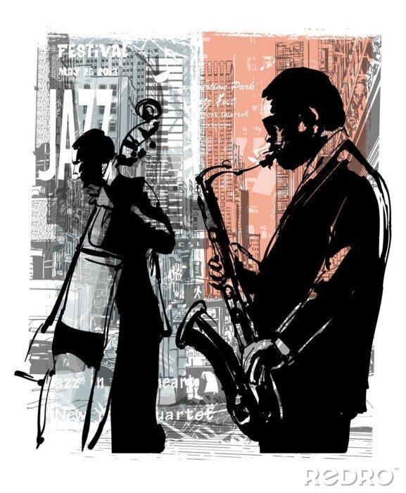 Poster Jazz in New York