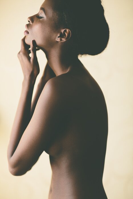 Poster Jonge Afrikaanse vrouw