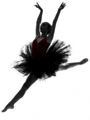 jonge vrouw ballerina ballet danser