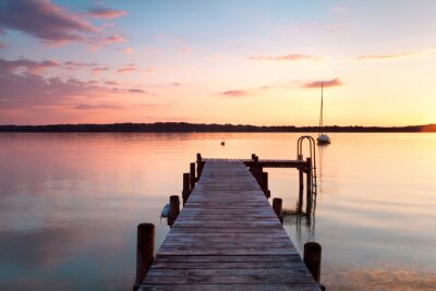 Kalm meer in Beieren