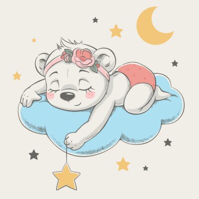 Sticker Kan worden gebruikt voor t-shirt afdrukken, kinderen dragen modeontwerp, baby shower viering groet en uitnodigingskaart.