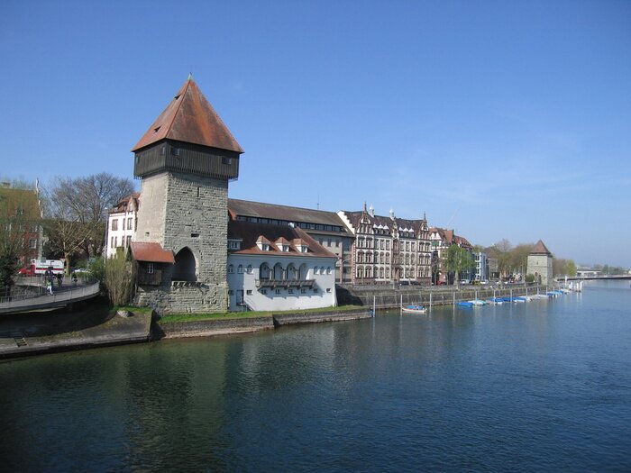 Poster Kasteel aan de Rijn