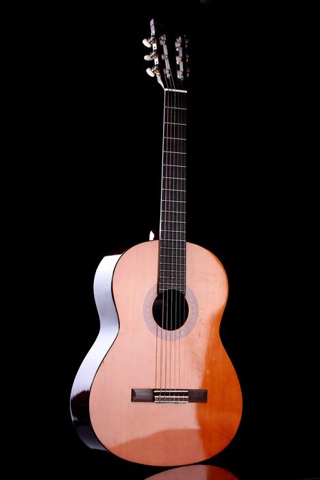 Poster Klassieke akoestische gitaar