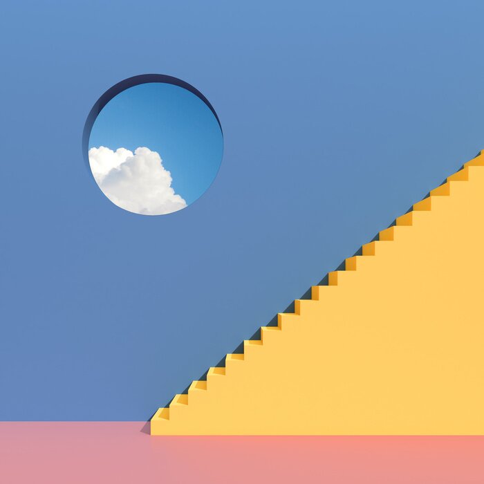 Poster Kleur minimalisme