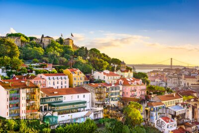Kleurrijk Lissabon Portugal