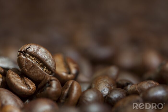 Poster Koffie close-up