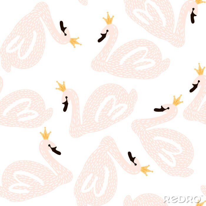 Poster Koninklijke zwanen