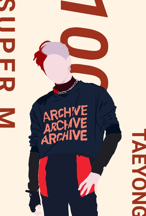 Poster Koreaans idool