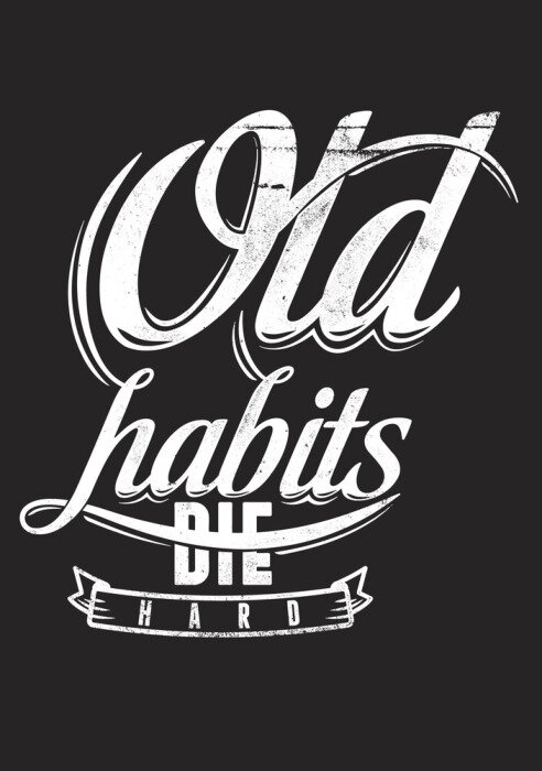 Poster Leren over gewoonten