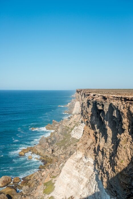Poster Limestone Cliff