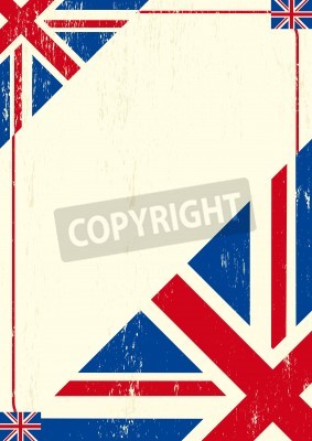 Poster Londen en de Britse nieuwsbrief