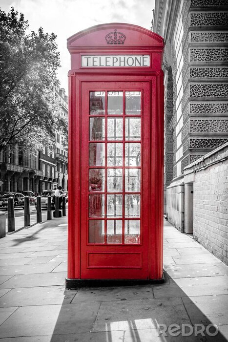 Poster londen phonebooth