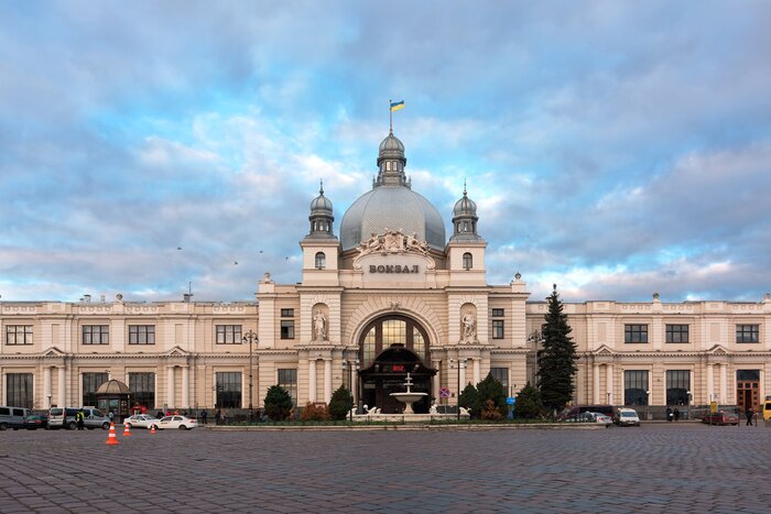 Poster Lviv Railway station