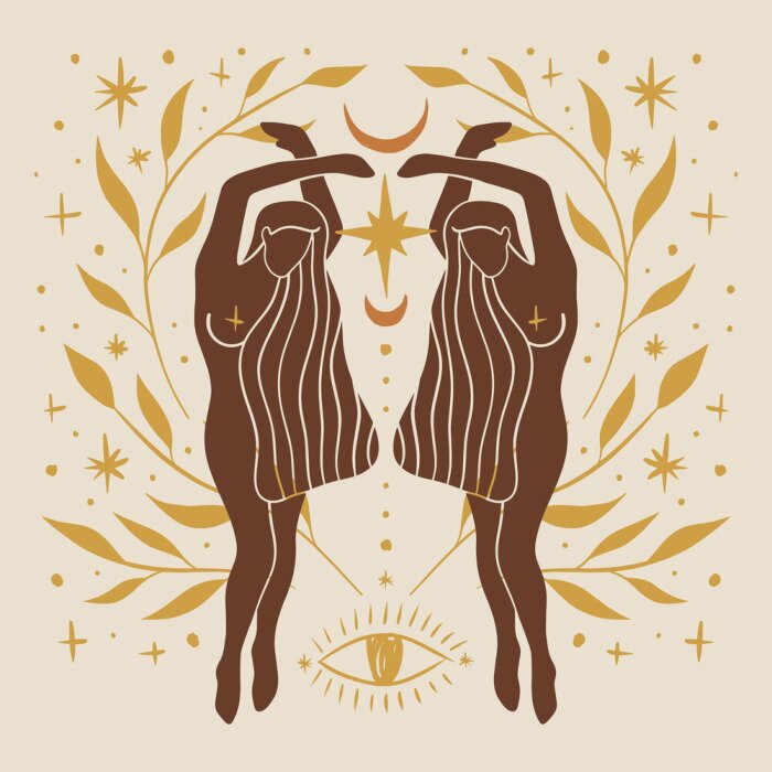 Poster Magische tweeling