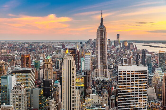 Poster Manhattan in New York