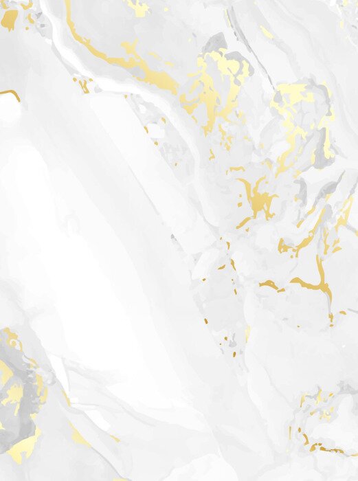 Poster Marmer effect in glamour stijl