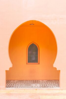 Poster Marokkaans architectonisch detail