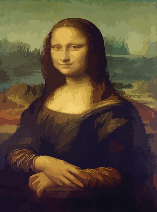 Poster Monalisa - Leonardo da Vinci.