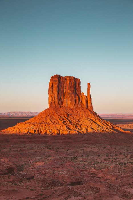 Poster Monument Valley at sunset, Utah, USA