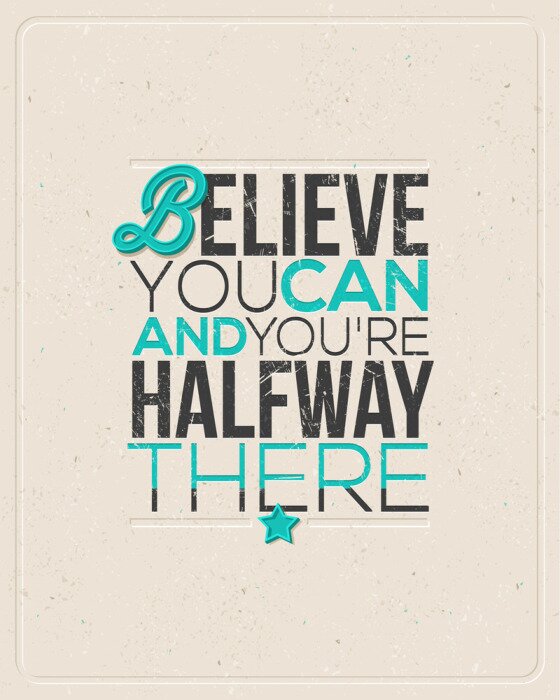 Poster Motivatie citaat