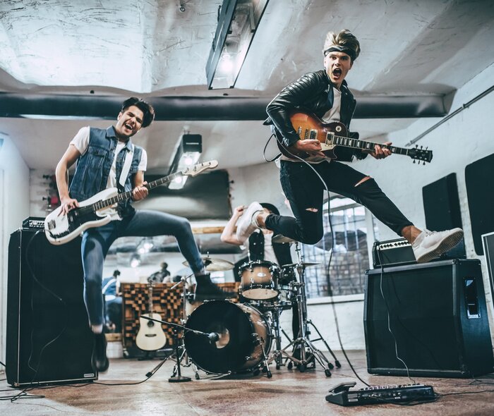 Poster Music band repetition