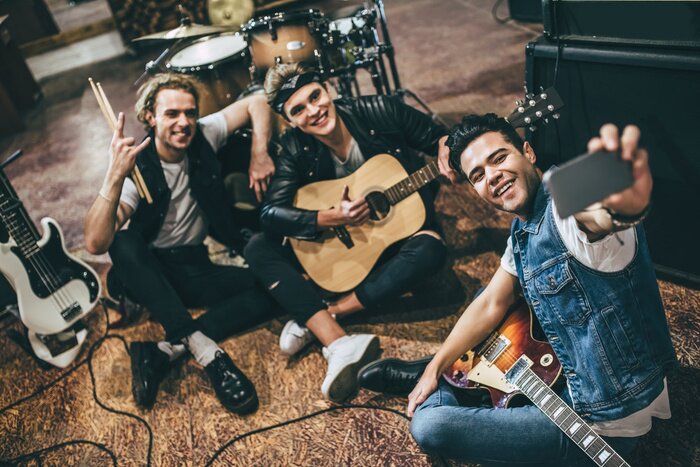 Poster Music band repetition