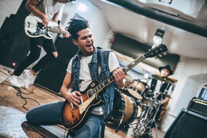 Poster Muziek band herhaling