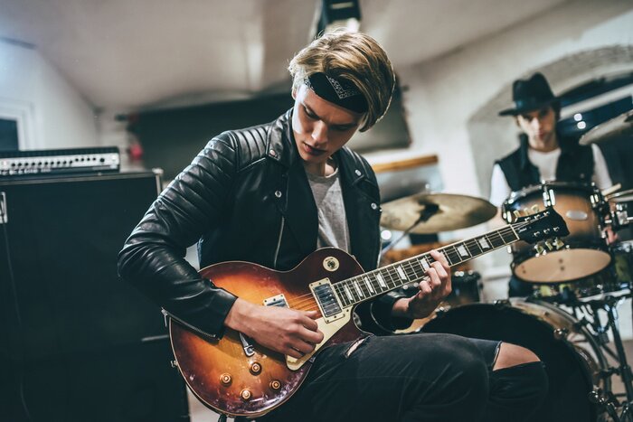 Poster Muziek band herhaling