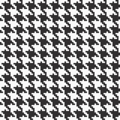 Naadloze Patroon van Houndstooth