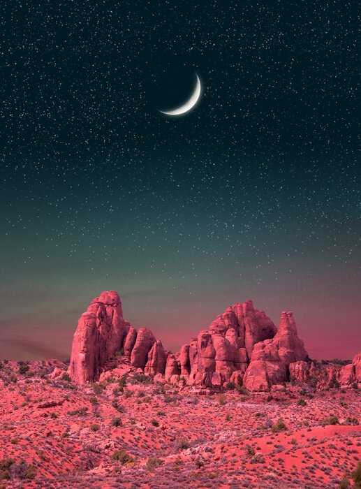 Poster National Parks Southwest USA 