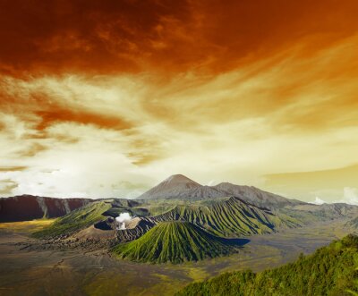 Natuur en vulkanische landschappen