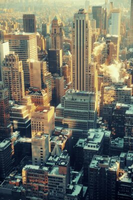 New York City wolkenkrabbers